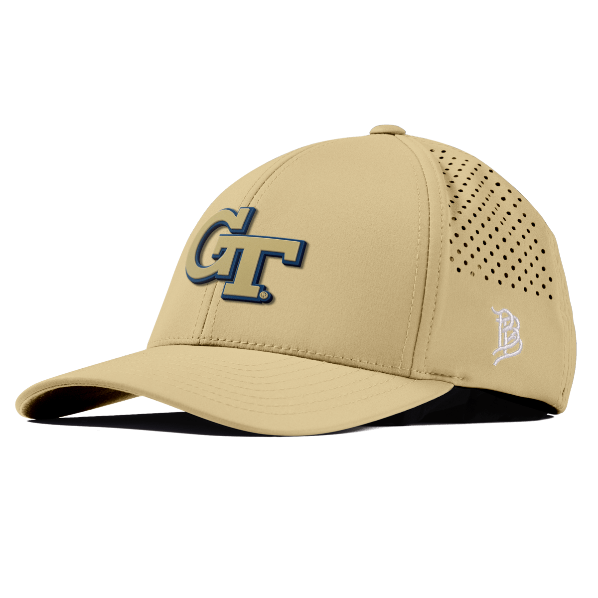 Georgia Tech University "Georgia Tech Team Logo" Curved Performance Desert 