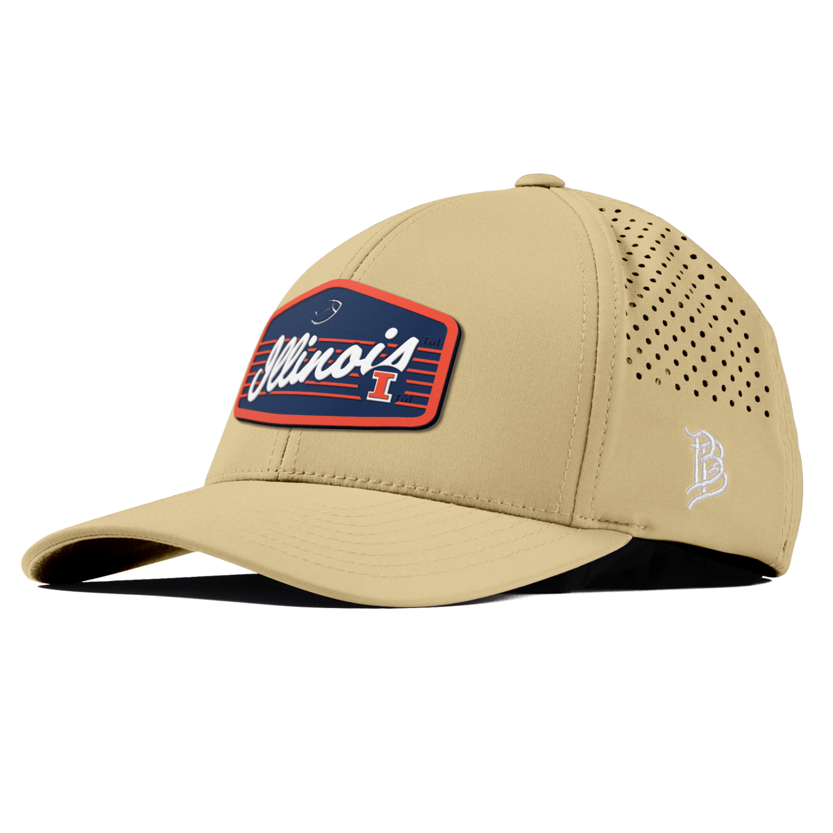 University of Illinois "Illini Football" Curved Performance Desert