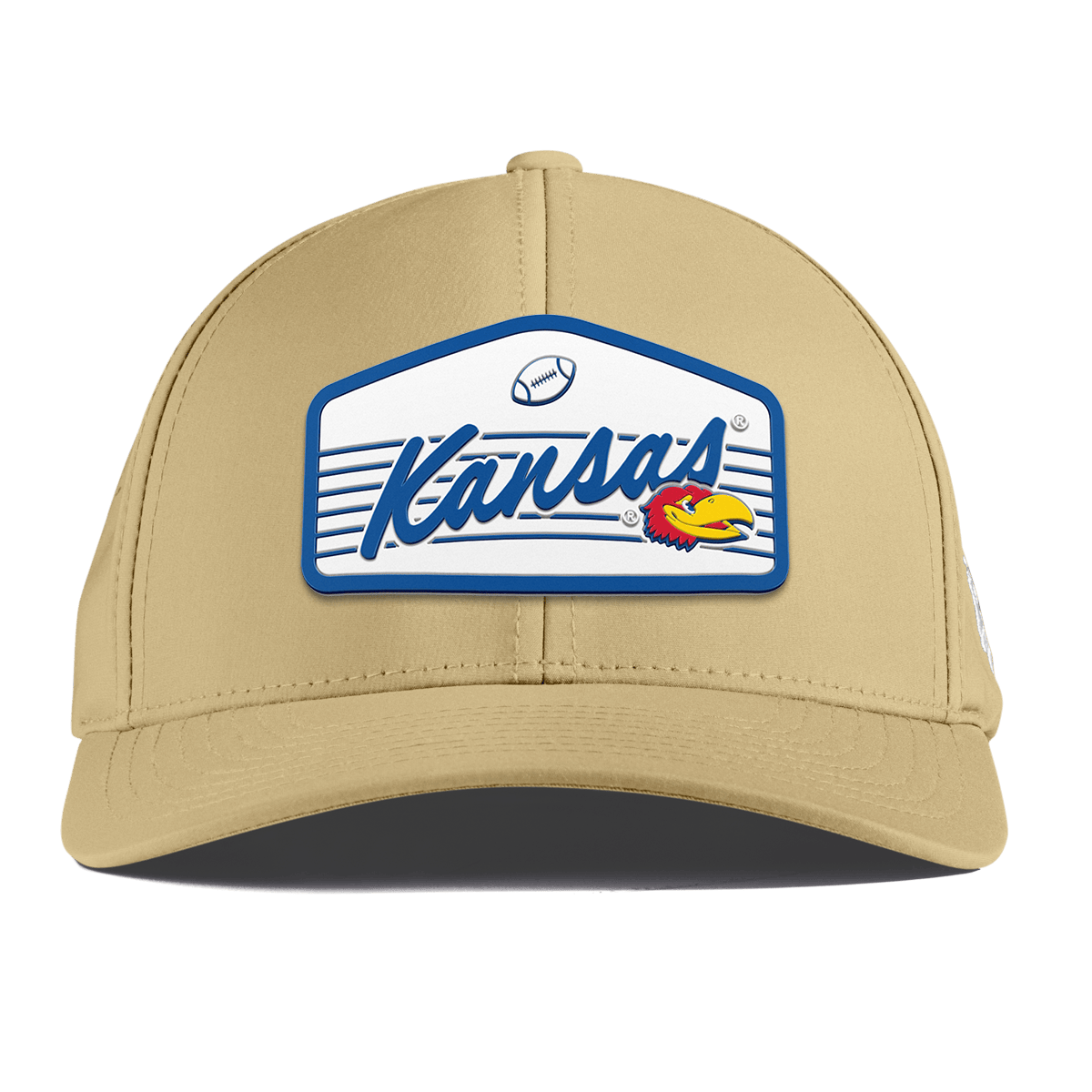 University of Kansas "Jayhawks Football" Curved Performance Desert