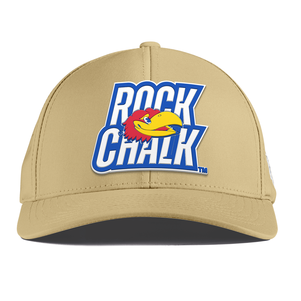 University of Kansas "Kansas Rock Chalk Block" Curved Performance Desert