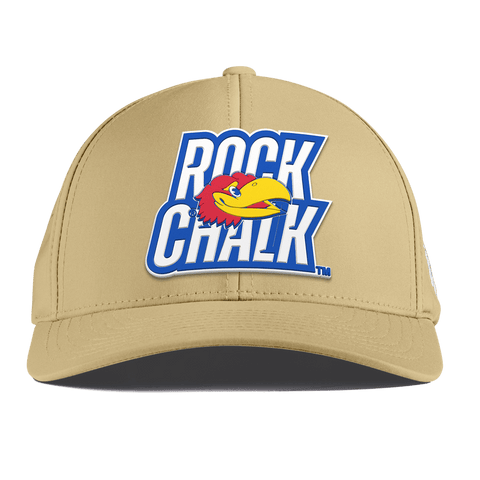 University of Kansas "Kansas Rock Chalk Block" Curved Performance Desert