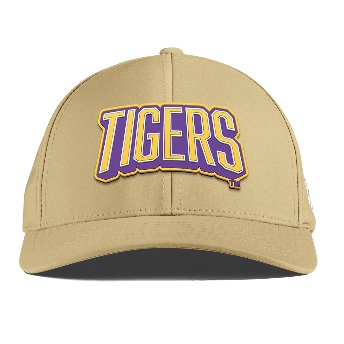 Louisiana State University "LSU Tigers Block" Curved Performance Desert