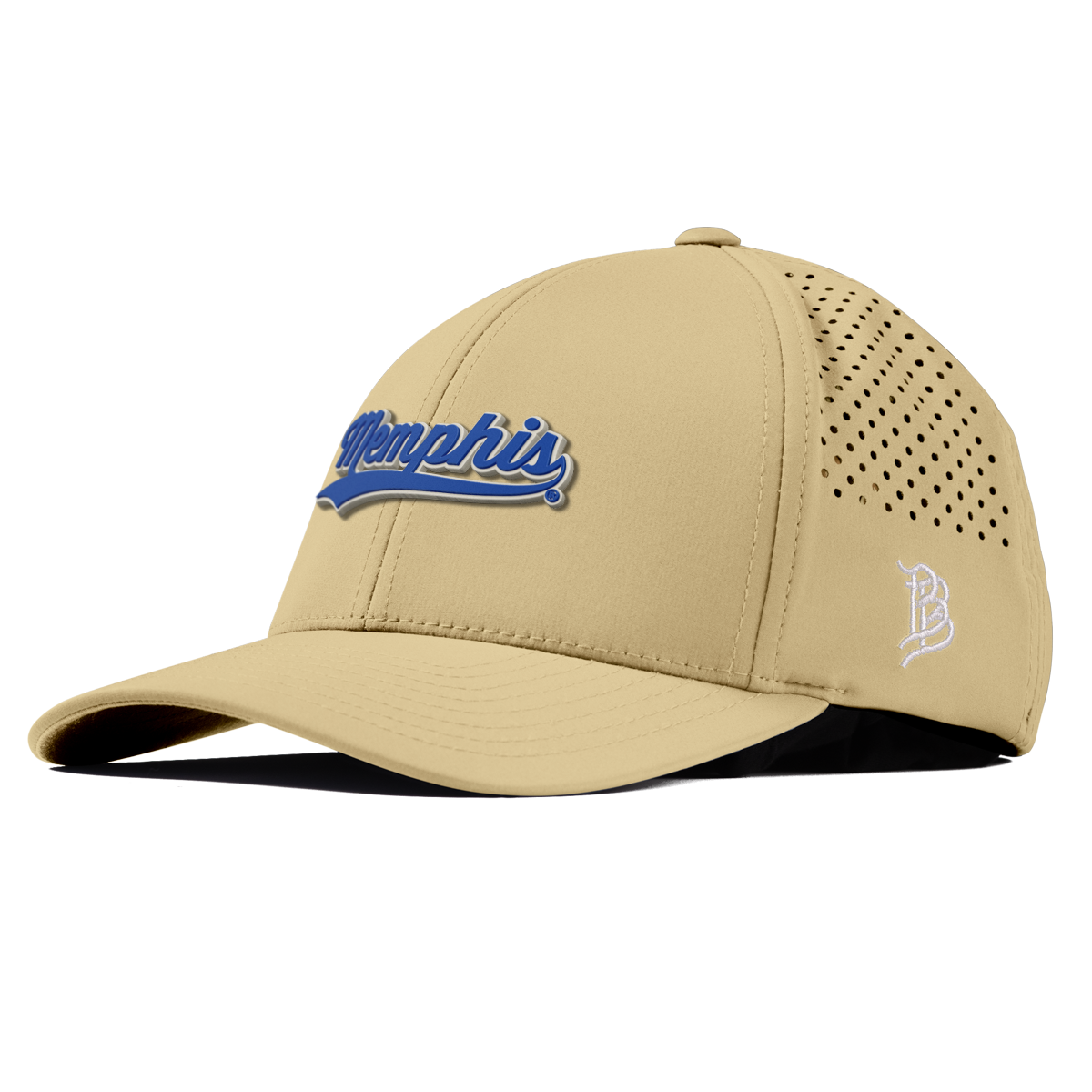 University of Memphis "Memphis Script" Curved Performance Desert