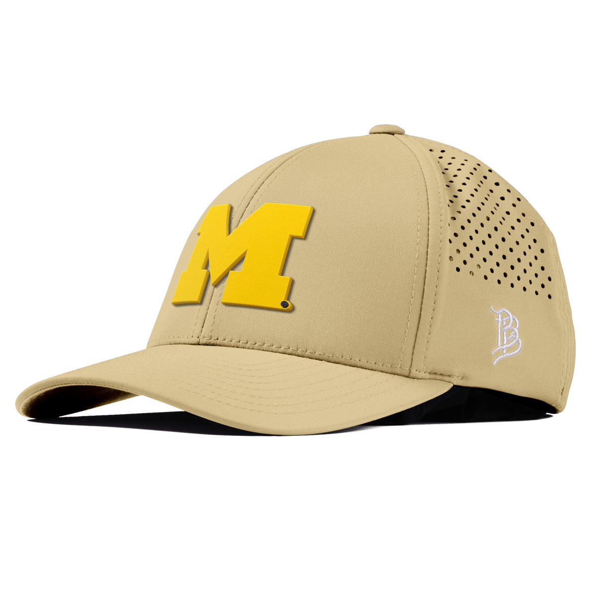 University of Michigan "Michigan Gold Block" Curved Performance Desert
