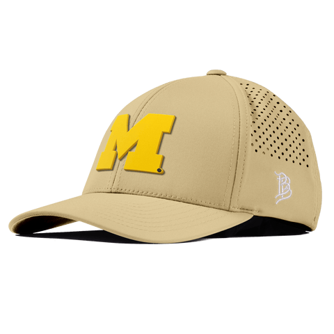 University of Michigan "Michigan Gold Block" Curved Performance Desert