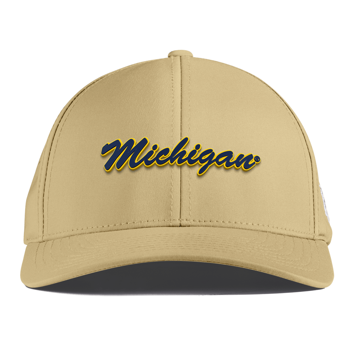 University of Michigan "Michigan Script" Curved Performance Desert
