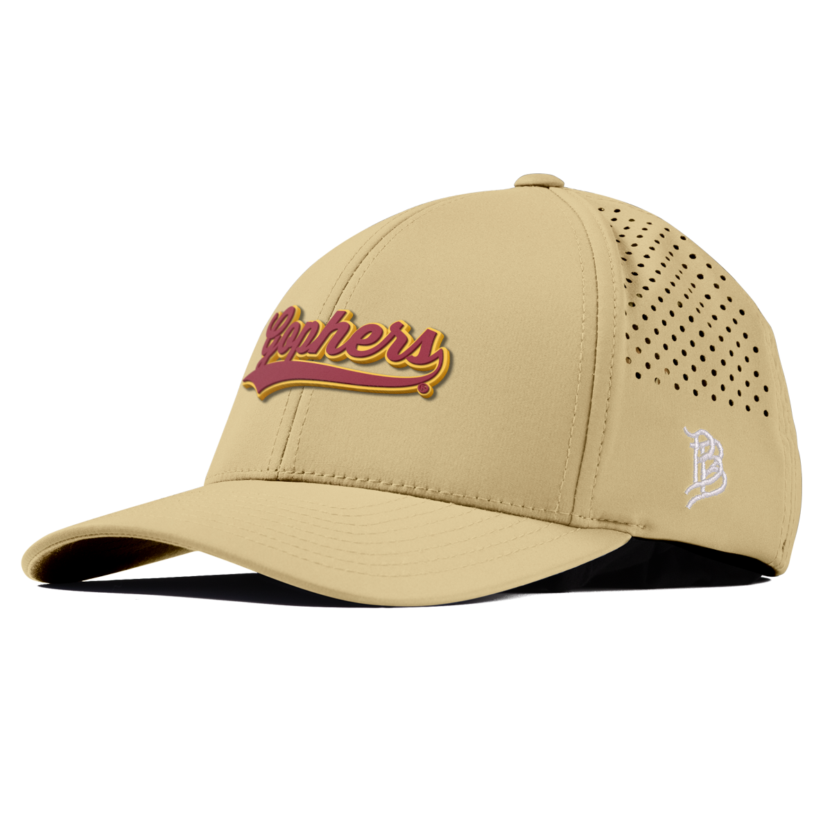 University of Minnesota "Minnesota Gophers Script" Curved Performance Desert