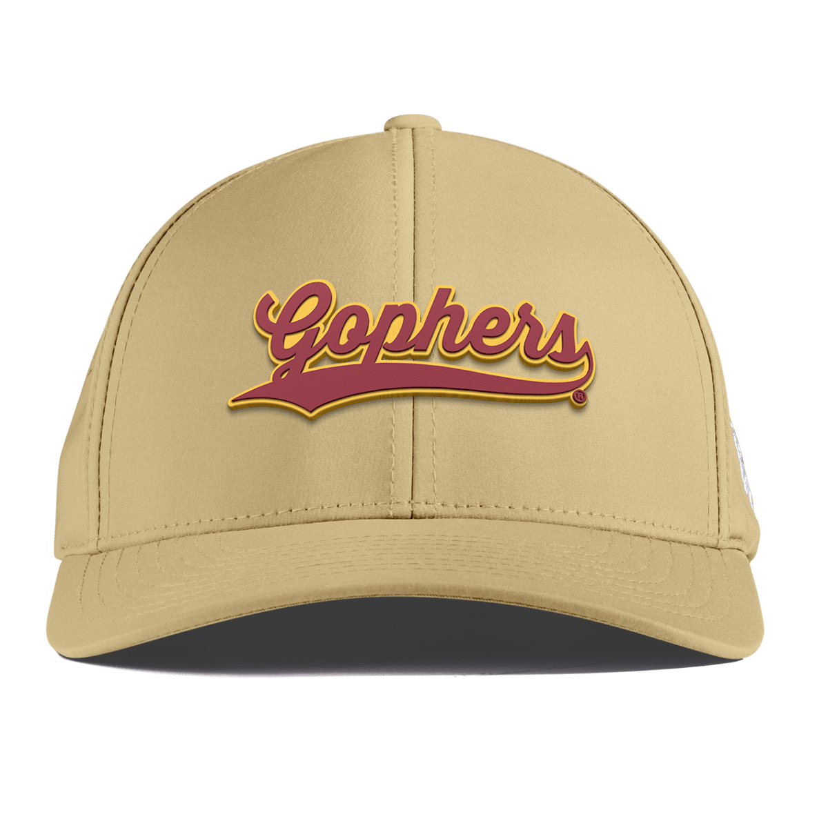 University of Minnesota "Minnesota Gophers Script" Curved Performance Desert