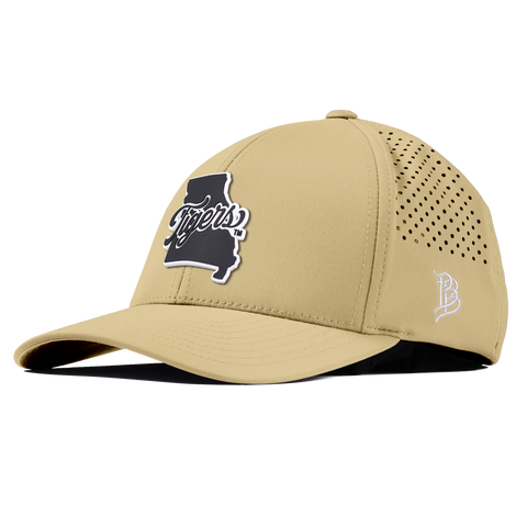University of Missouri "Missouri Tigers State Script" Curved Performance Desert