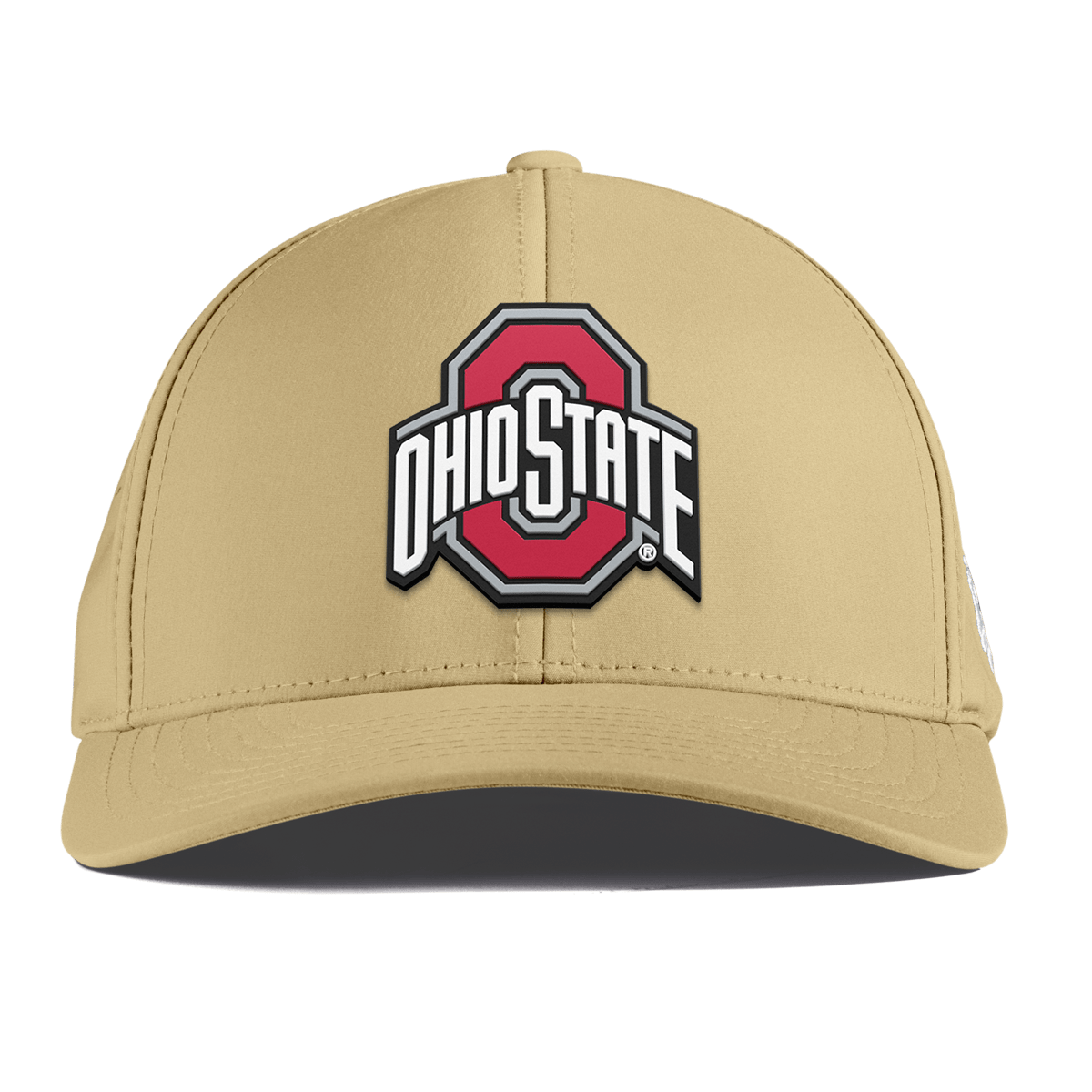 Ohio State University "Ohio State Gray Team Logo" Curved Performance Desert