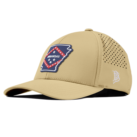 Arkansas Patriot Series Curved Performance Desert   