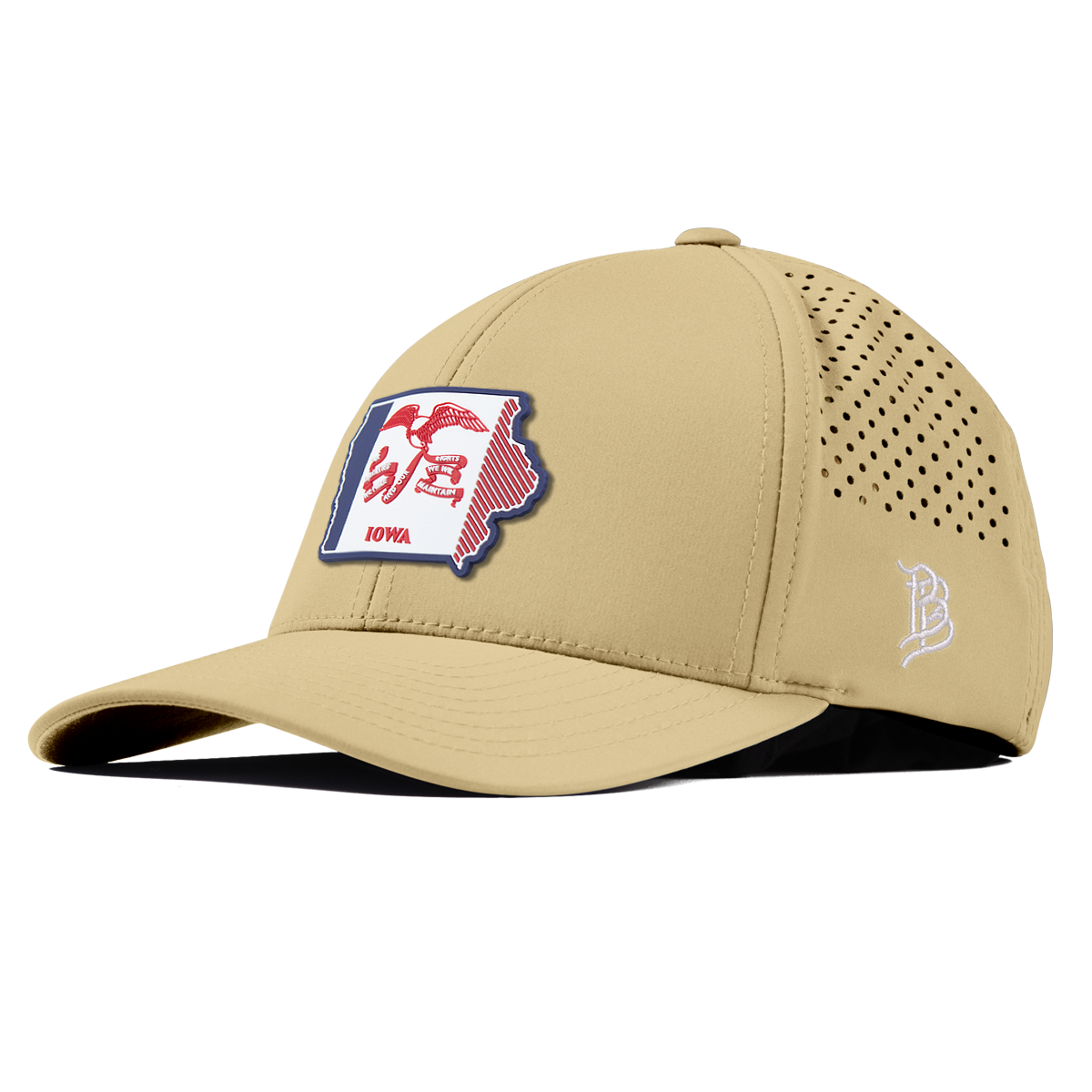 Iowa Patriot Series Curved Performance Desert