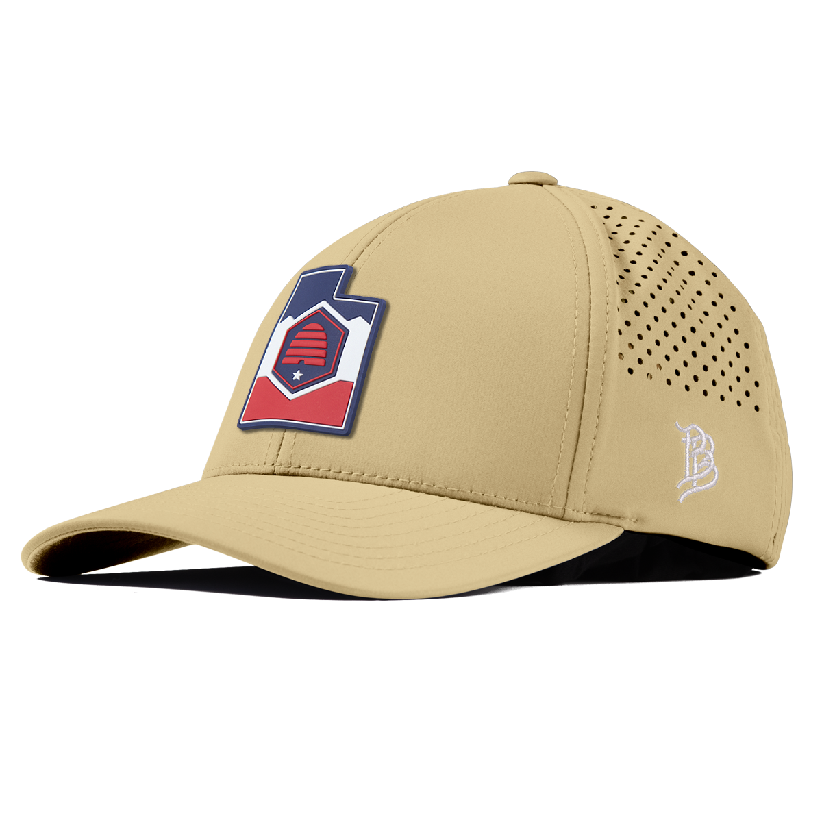 Utah Patriot Series Curved Performance Desert   