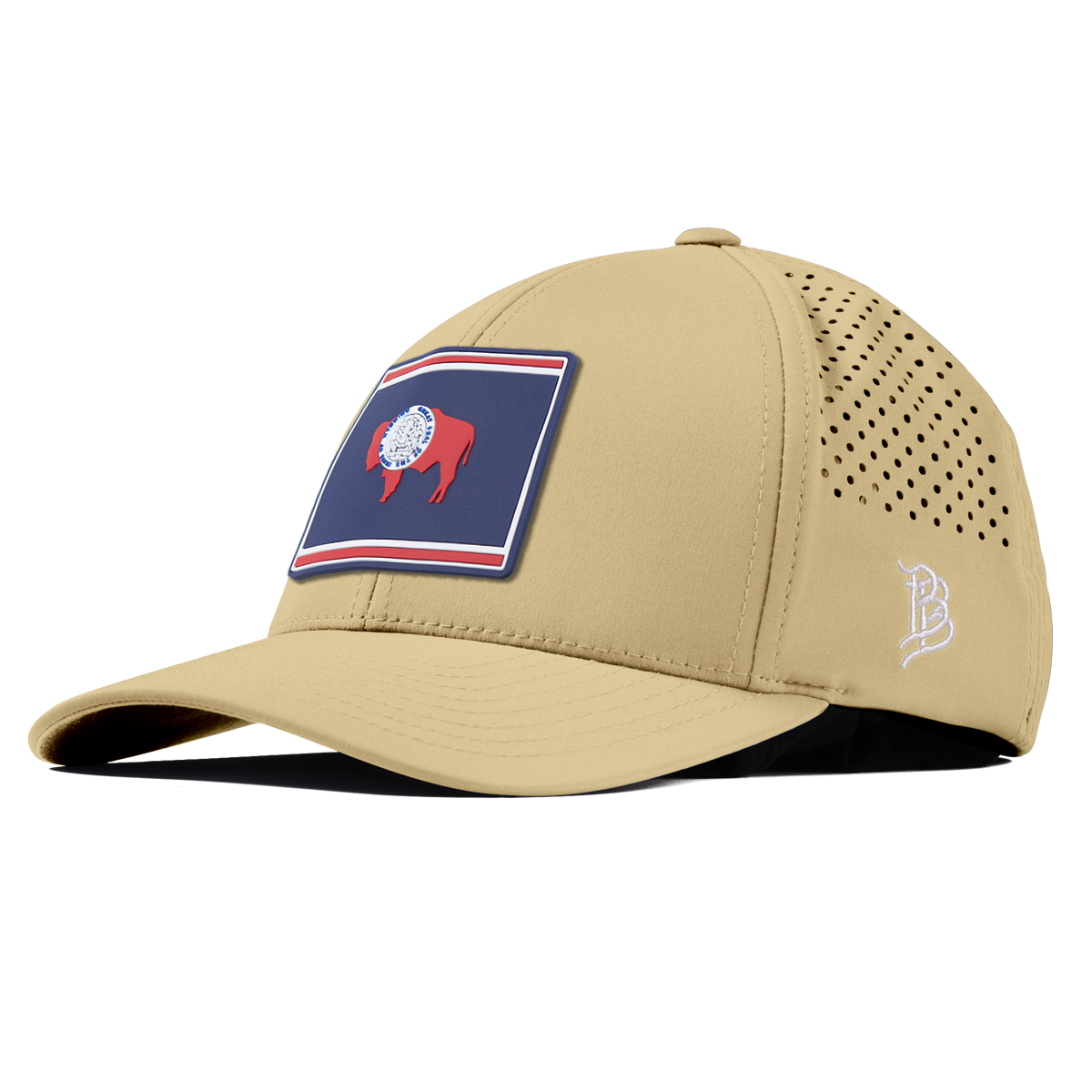 Wyoming Patriot Series Curved Performance Desert   