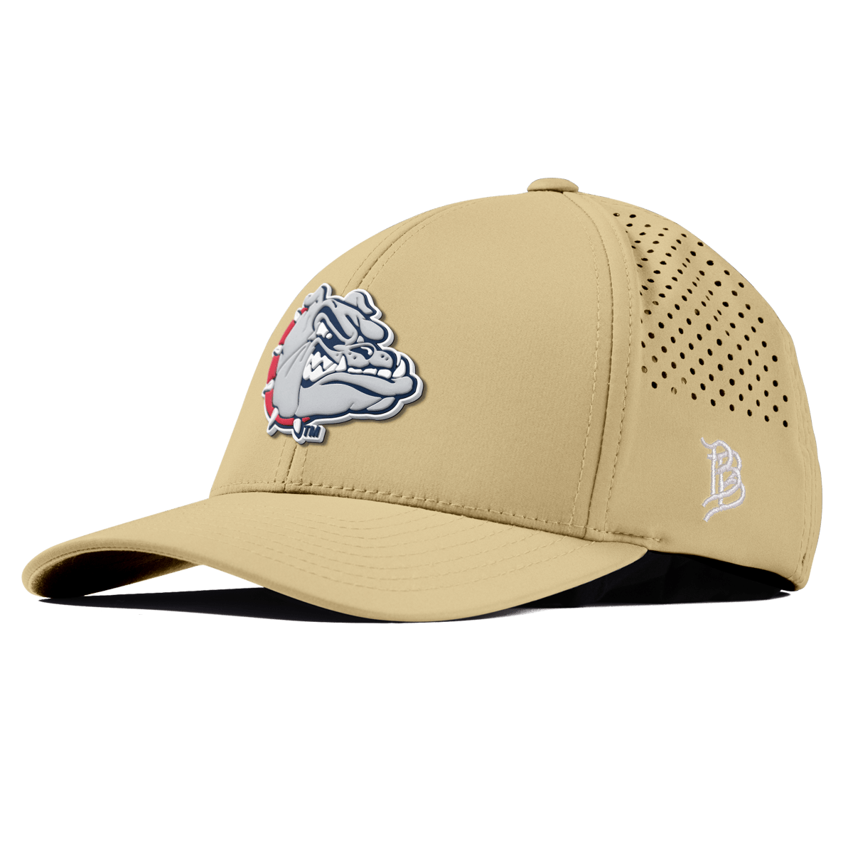 Gonzaga University "Spike The Bulldog" Curved Performance Desert