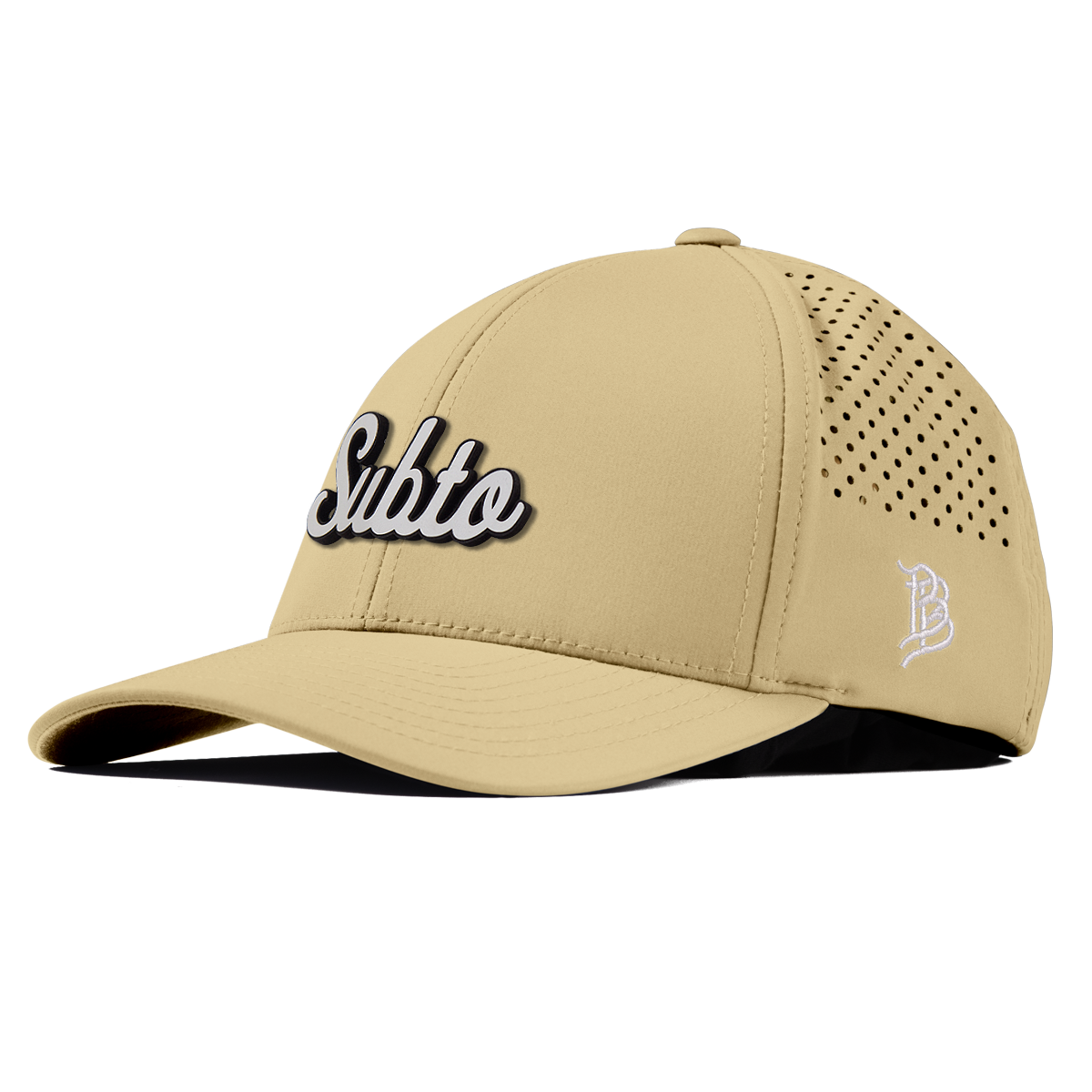 Subto Script White Curved Performance Desert