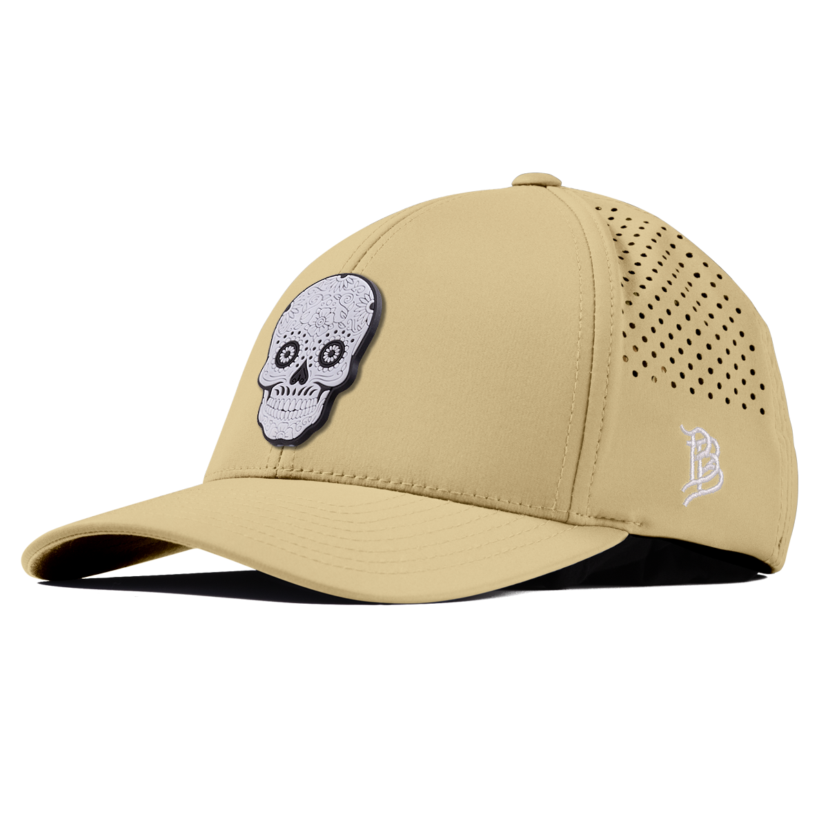 Sugar Skull PVC Curved Performance Desert