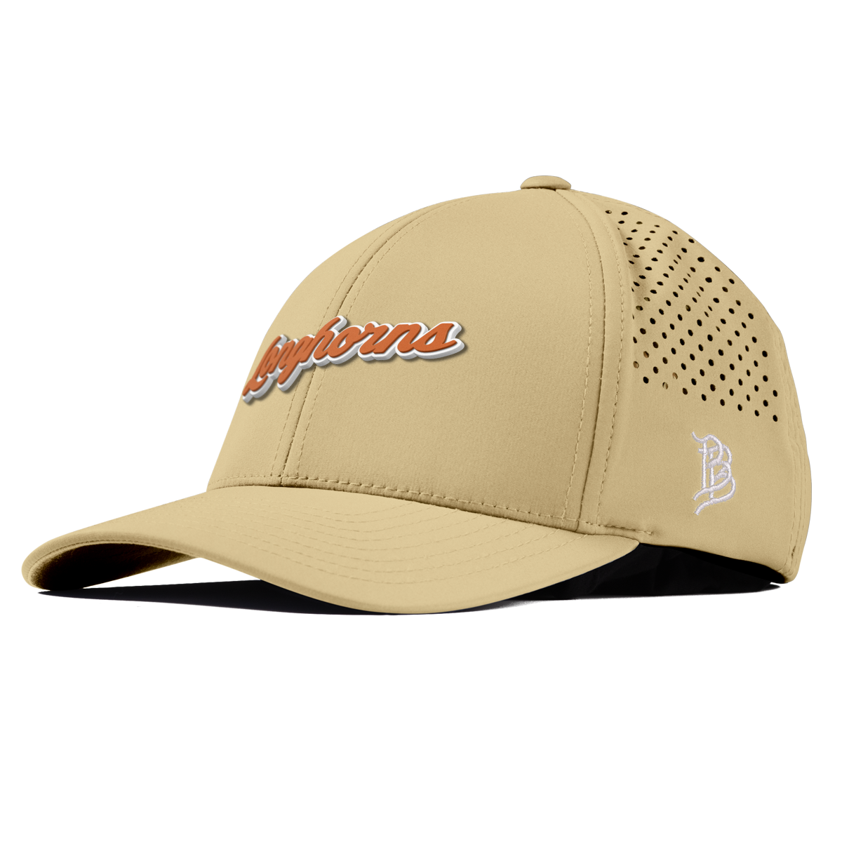 University of Texas "Texas Longhorn Script" Curved Performance Desert