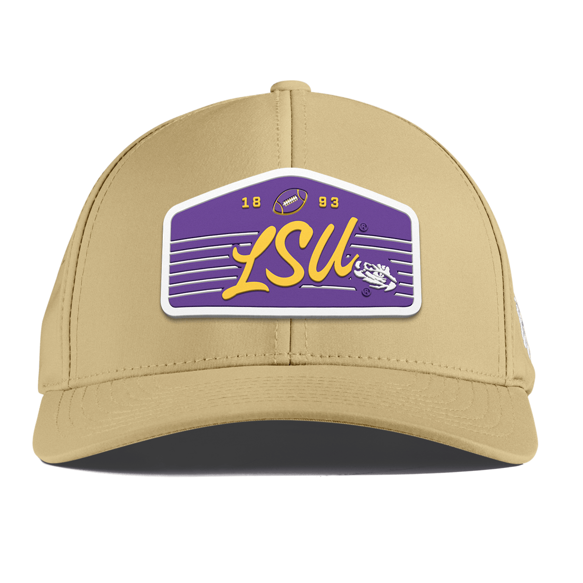 Louisiana State University "Tigers Football" Curved Performance Desert