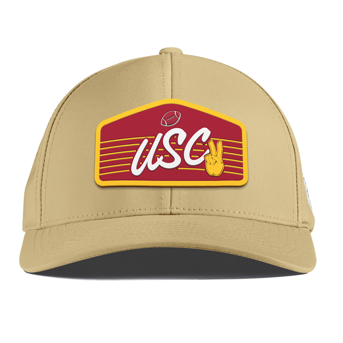 University of Southern California "Trojans Football" Curved Performance Desert