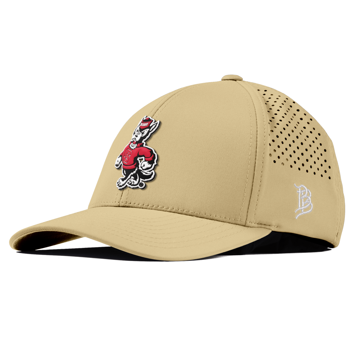 North Carolina State "Tuffy The Wolf" Curved Performance Desert