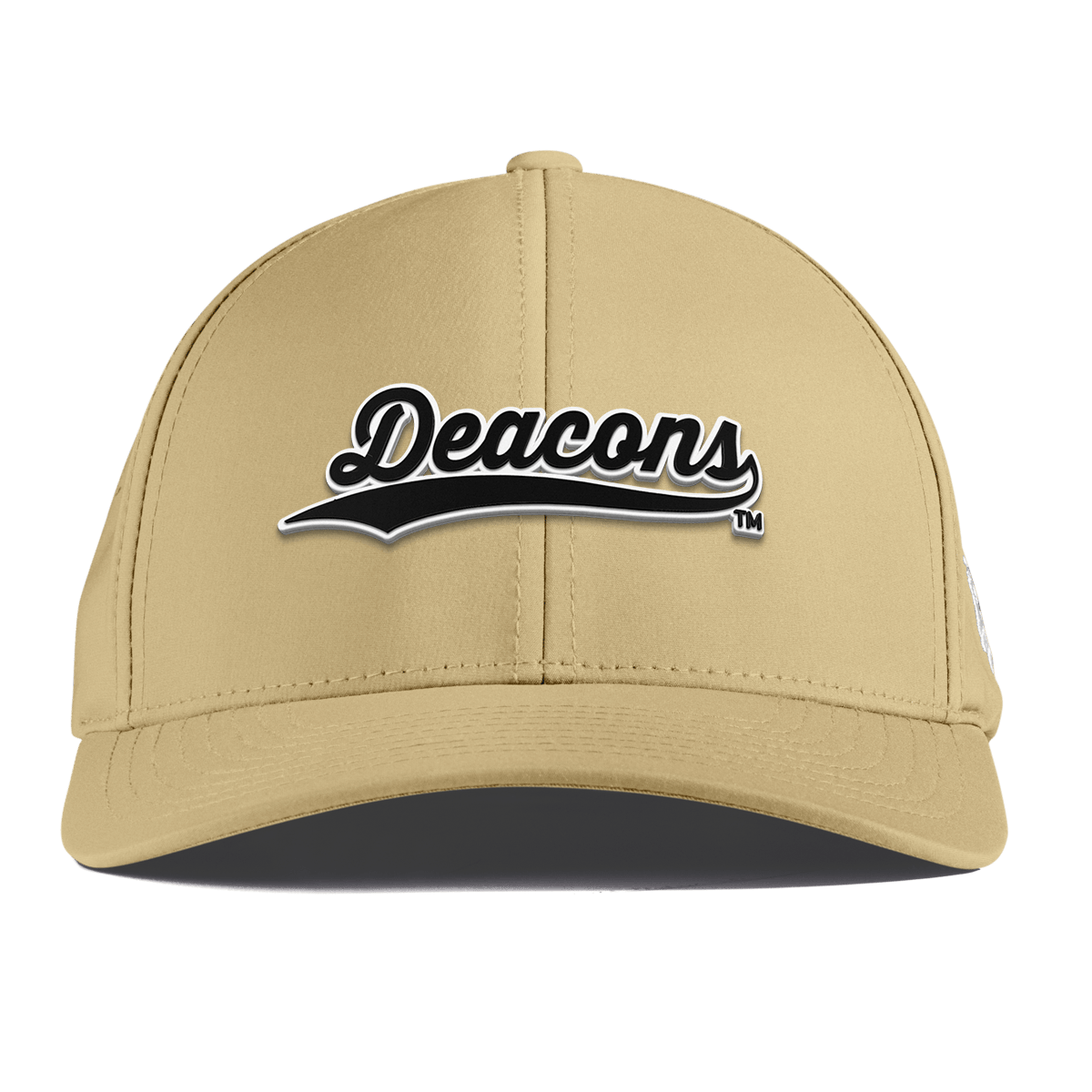 Wake Forest University "Vintage Deacons Script" Curved Performance Desert