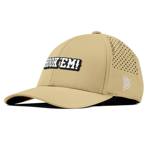 University of Texas "Vintage Hook'Em Horns" Curved Performance Desert