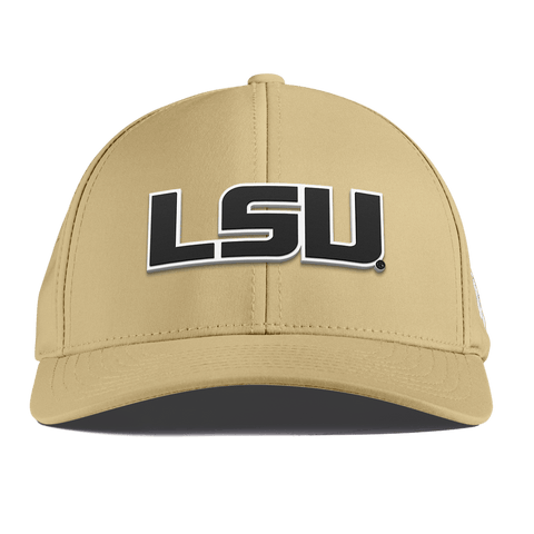 Louisiana State University "Vintage LSU Block" Curved Performance Desert