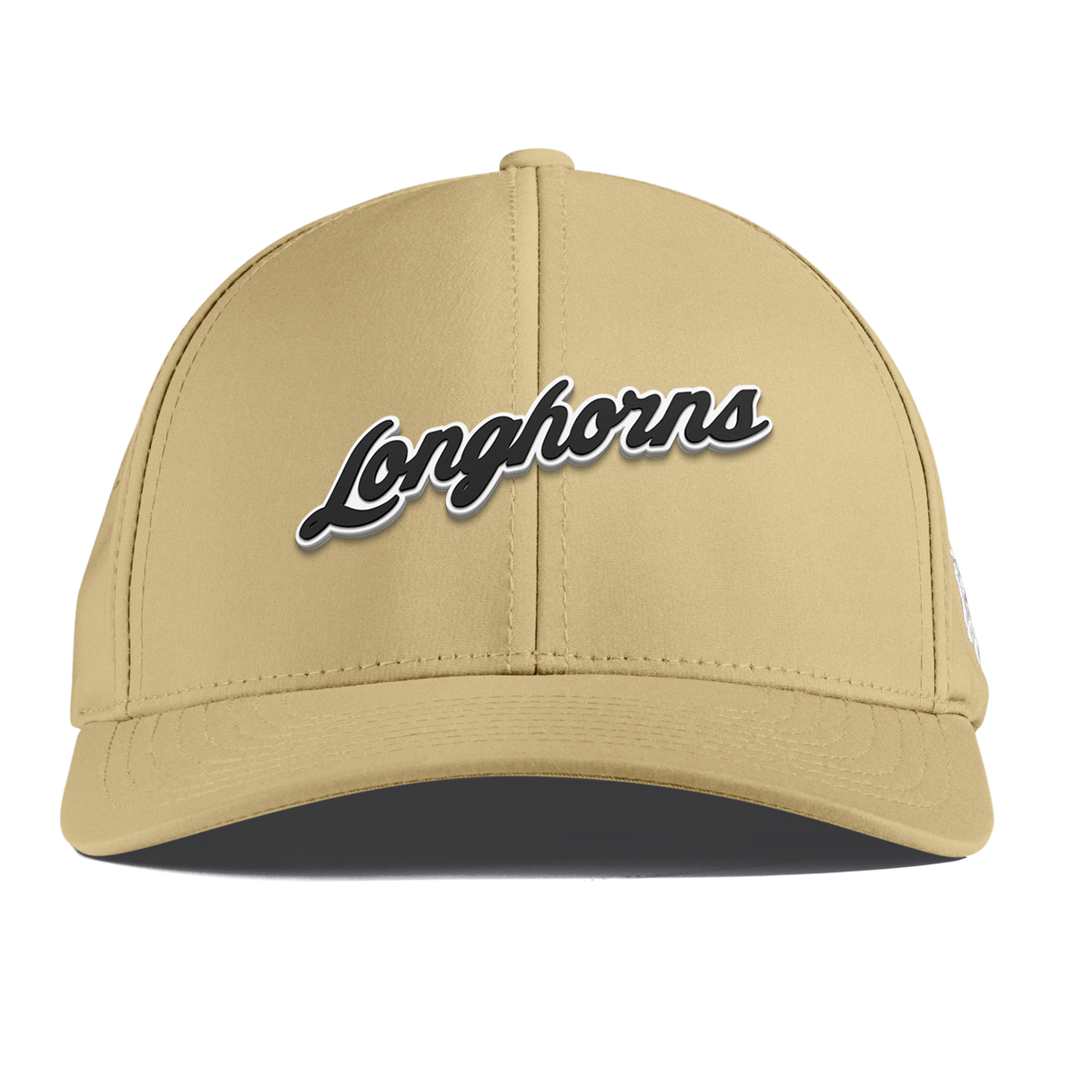 University of Texas "Vintage Texas Longhorn Script" Curved Performance Desert
