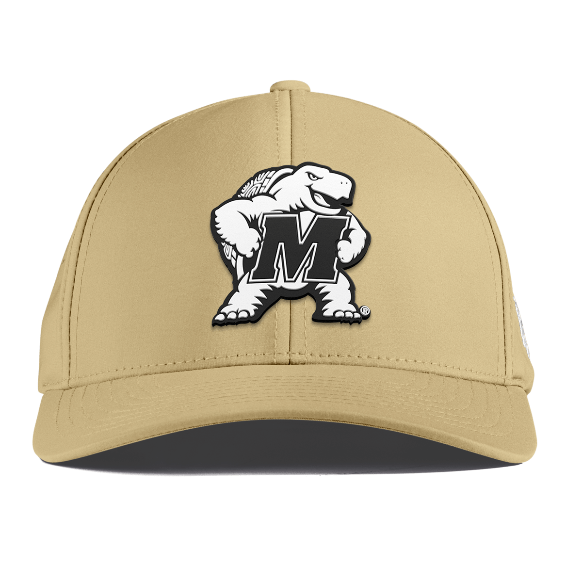 University of Maryland "Vintage Maryland Team Logo" Curved Performance Desert