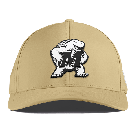 University of Maryland "Vintage Maryland Team Logo" Curved Performance Desert