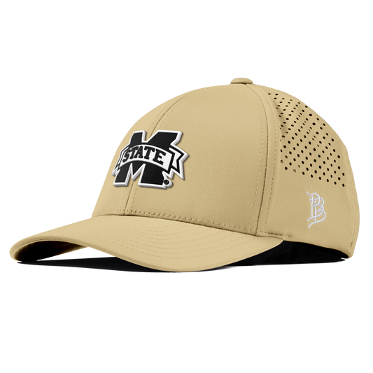 Mississippi State University "Vintage Miss State Team Logo" Curved Performance Desert