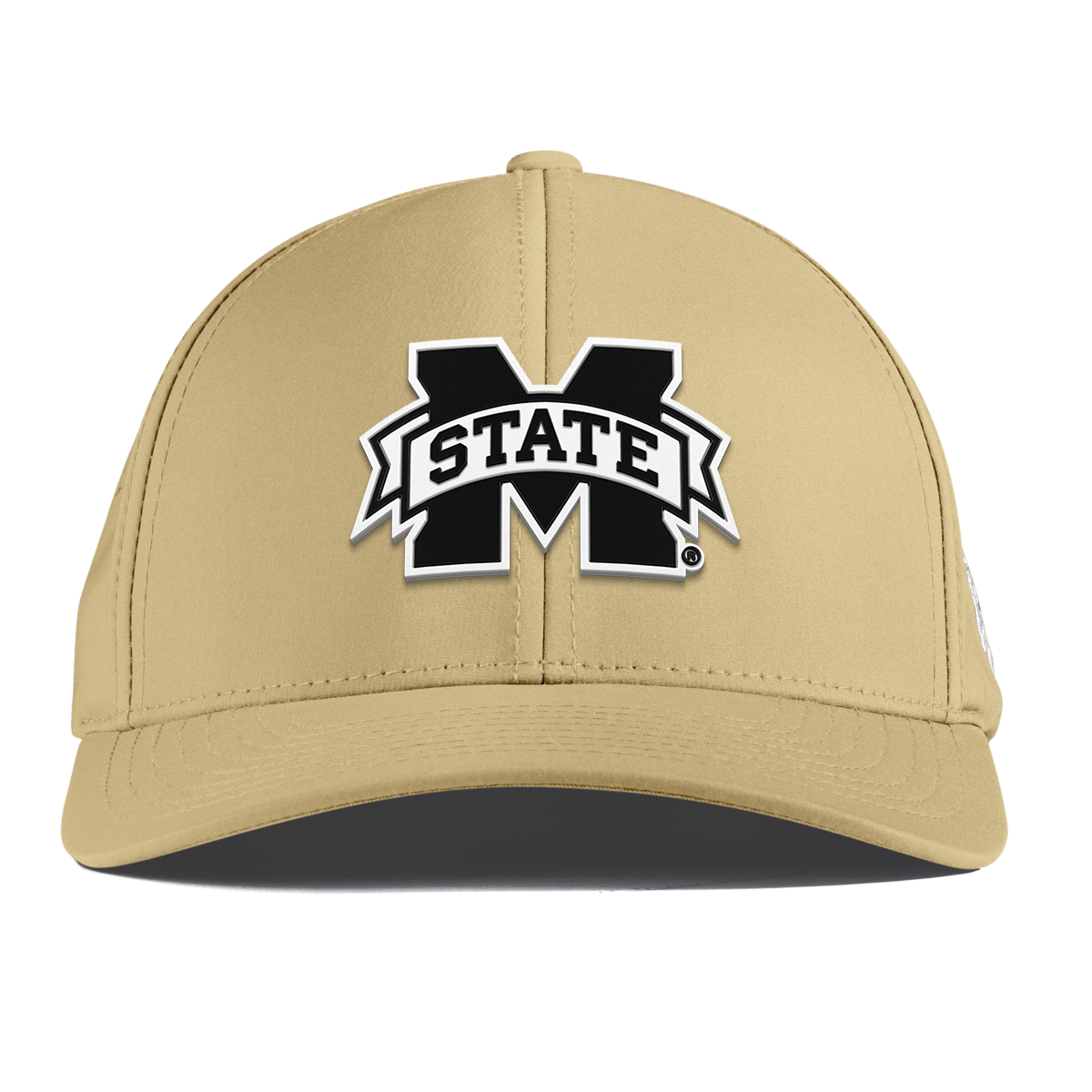 Mississippi State University "Vintage Miss State Team Logo" Curved Performance Desert