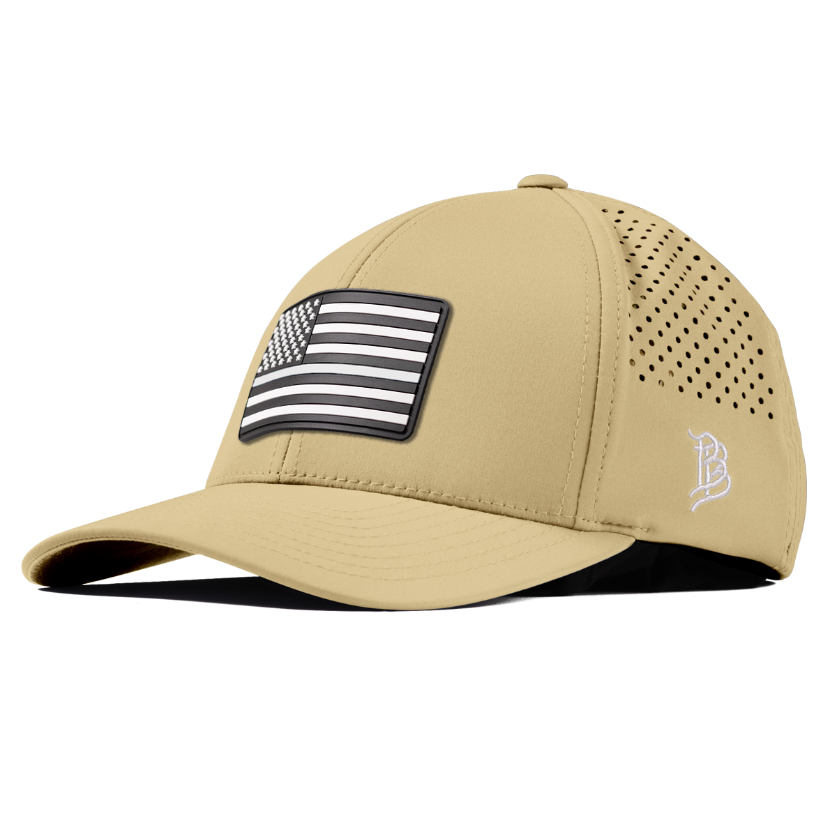 Vintage Old Glory Curved Performance Desert