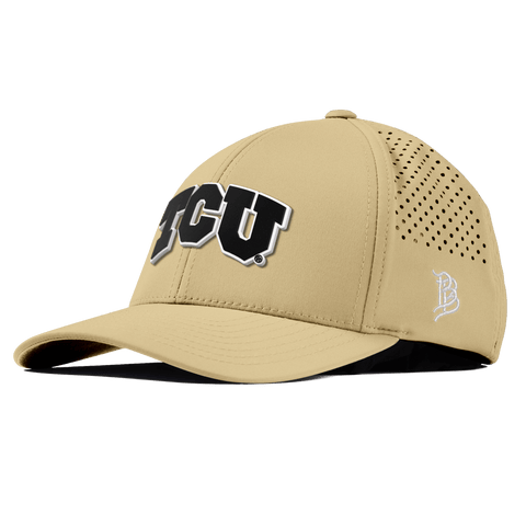 Texas Christian University "Vintage TCU Block" Curved Performance Desert