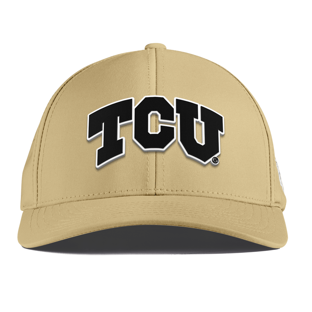 Texas Christian University "Vintage TCU Block" Curved Performance Desert