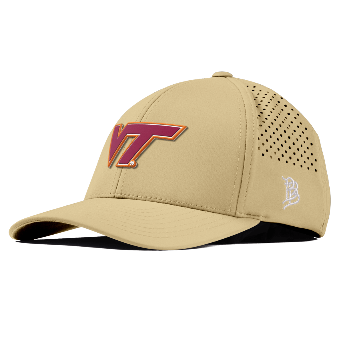 Virginia Tech University "Virginia Tech Team Logo" Curved Performance Desert
