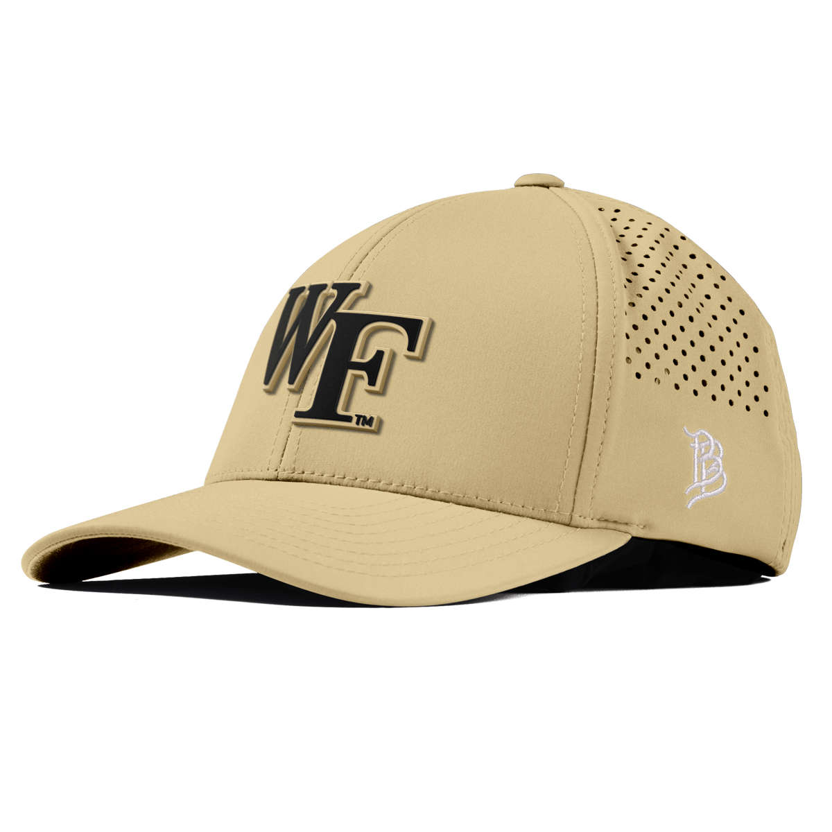 Wake Forest University "Wake Forest Block Black" Curved Performance