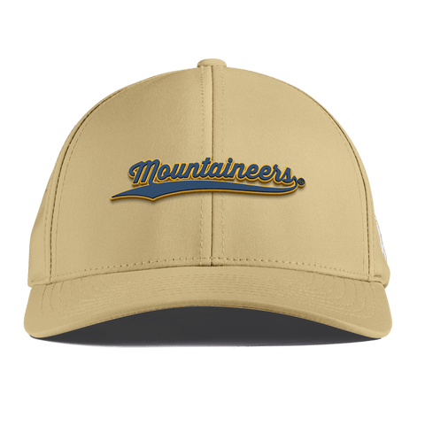 West Virginia University "West Virginia Mountaineers Script" Curved Performance Desert
