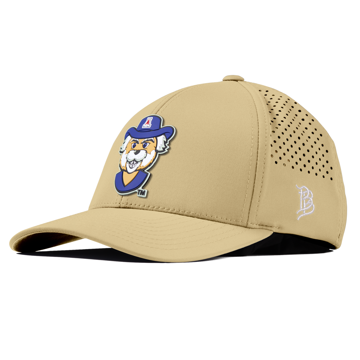 University of Arizona "Wilbur The Wildcat" Curved Performance Desert