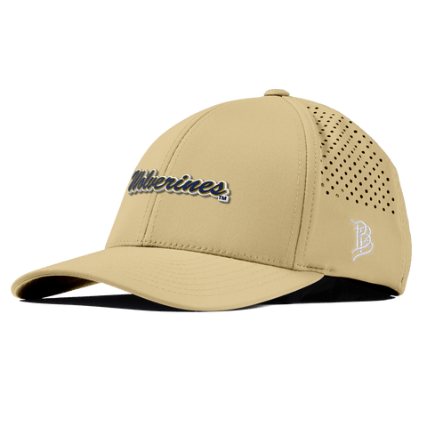 University of Michigan "Wolverines Script" Curved Performance Desert