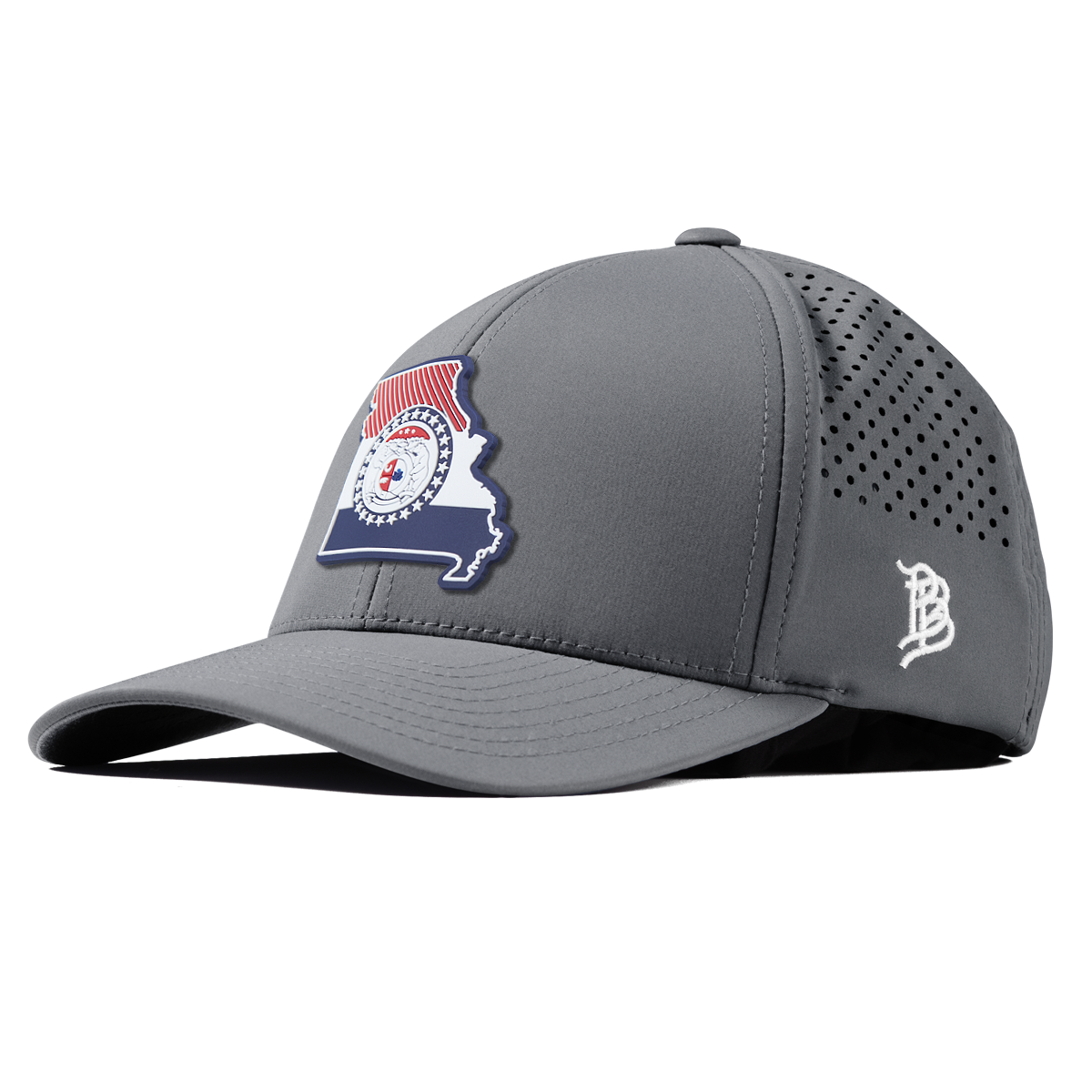 Missouri Patriot Series Curved Performance Gray 