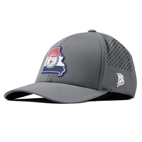 Missouri Patriot Series Curved Performance Gray 