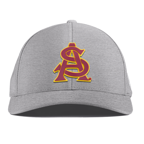 Arizona State University "ASU Baseball and Gold" Curved Performance Heather Gray