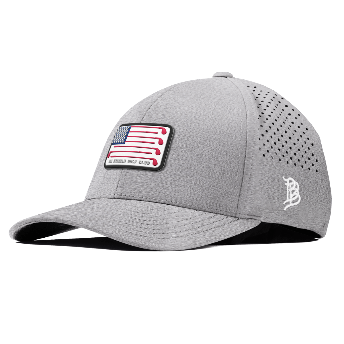 Hailey Ostrom "All American Golf Club" Curved Performance Heather Gray