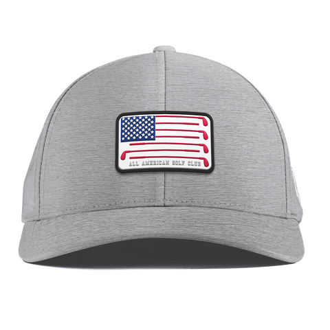 Hailey Ostrom "All American Golf Club" Curved Performance Heather Gray