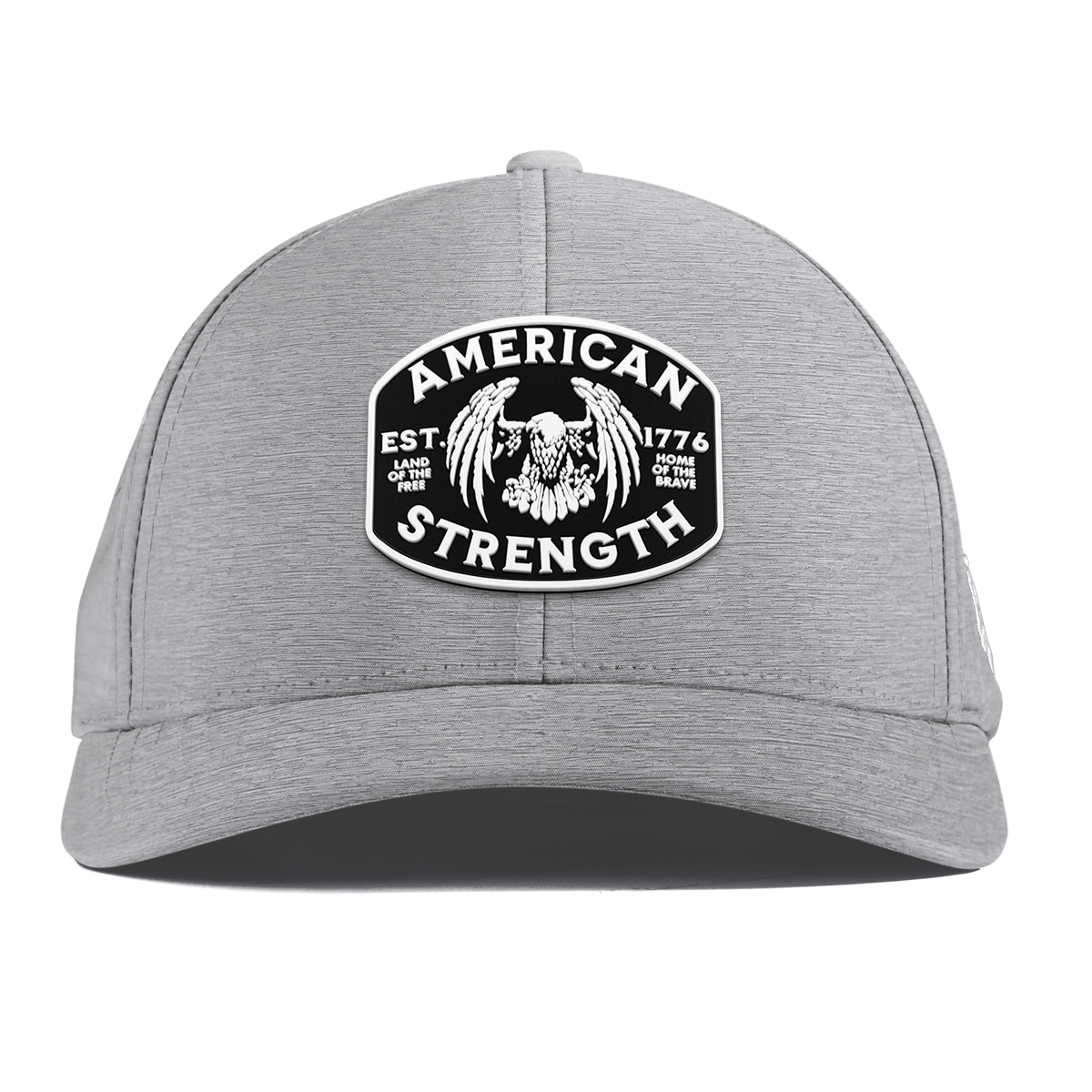American Strength Curved Performance Heather Gray