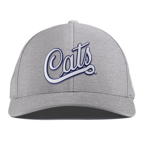 University of Arizona "Arizona Cats Script" Curved Performance Heather Gray
