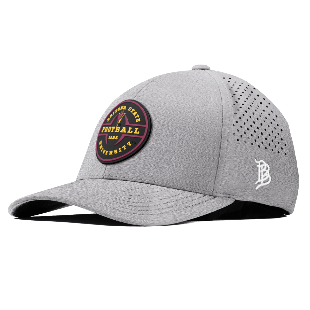 Arizona State University "Arizona State Football Legacy" Curved Performance Heather Gray
