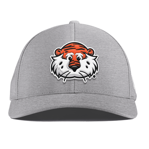 Auburn University "Aubie The Tiger" Curved Performance Heather Gray
